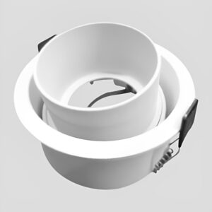 Ojo de Buey Dirigible redondo Blanco