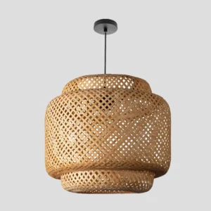 Lámpara Decorativa Fibra Natural