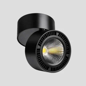 Luminaria Spot angular acabado negro