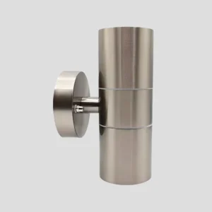Lámpara decorativa doble cara acabado nickel