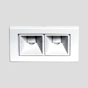 Lámpara LED empotrada acabado negro